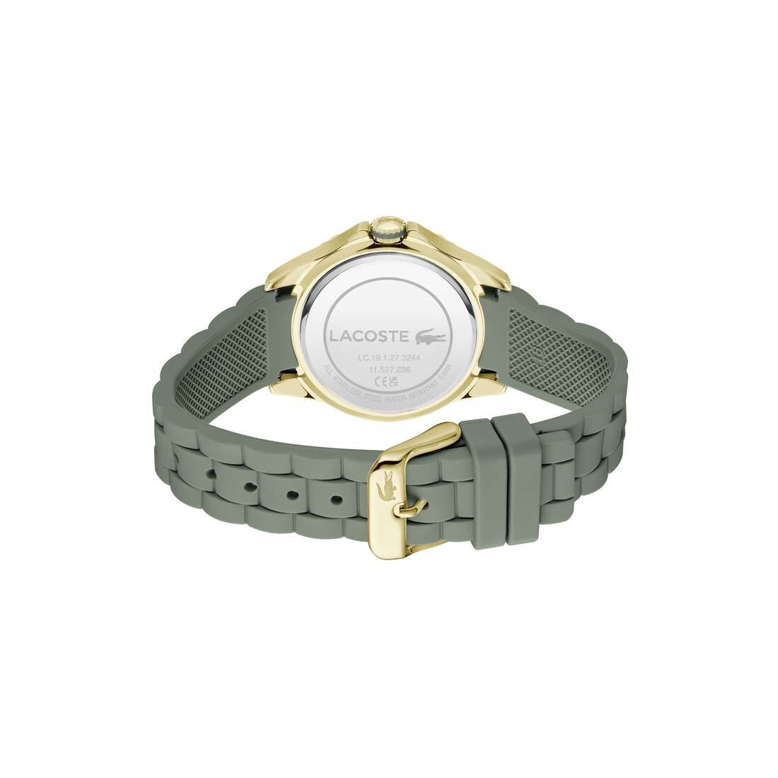 ساعة كوارتز نسائية بسوار من السيليكون بثلاث عقارب ساعة كوارتز نسائية بسوار من السيليكون بثلاث عقارب