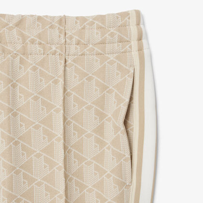 بنطال رياضي واسع منقوش