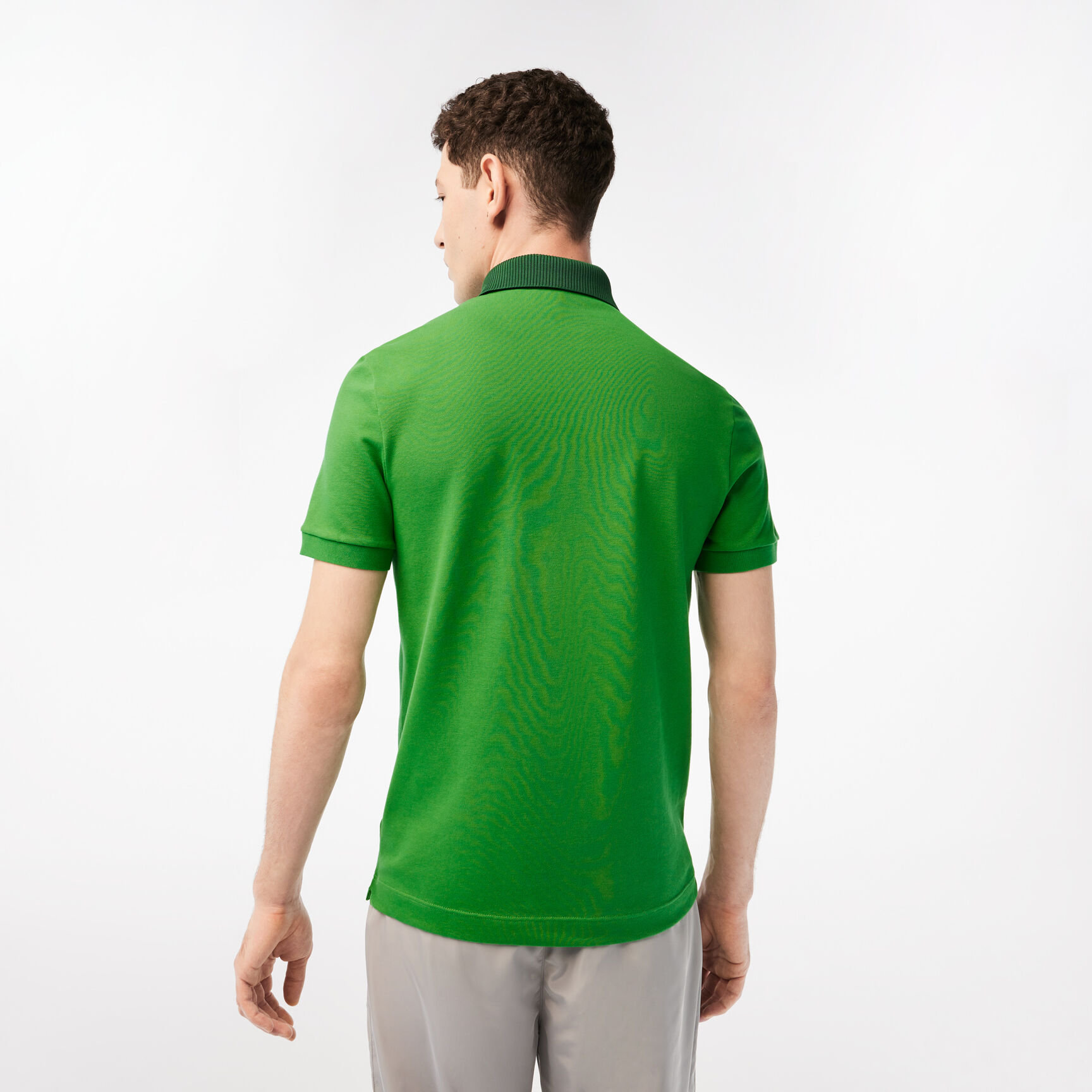 Men's Lacoste Organic Cotton Pique Polo Shirt