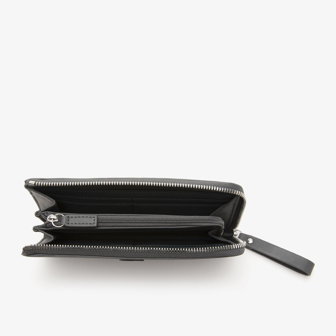 محفظة لاكوست بثماني فتحات للبطاقات وسحّاب للجنسين محفظة لاكوست بثماني فتحات للبطاقات وسحّاب للجنسين