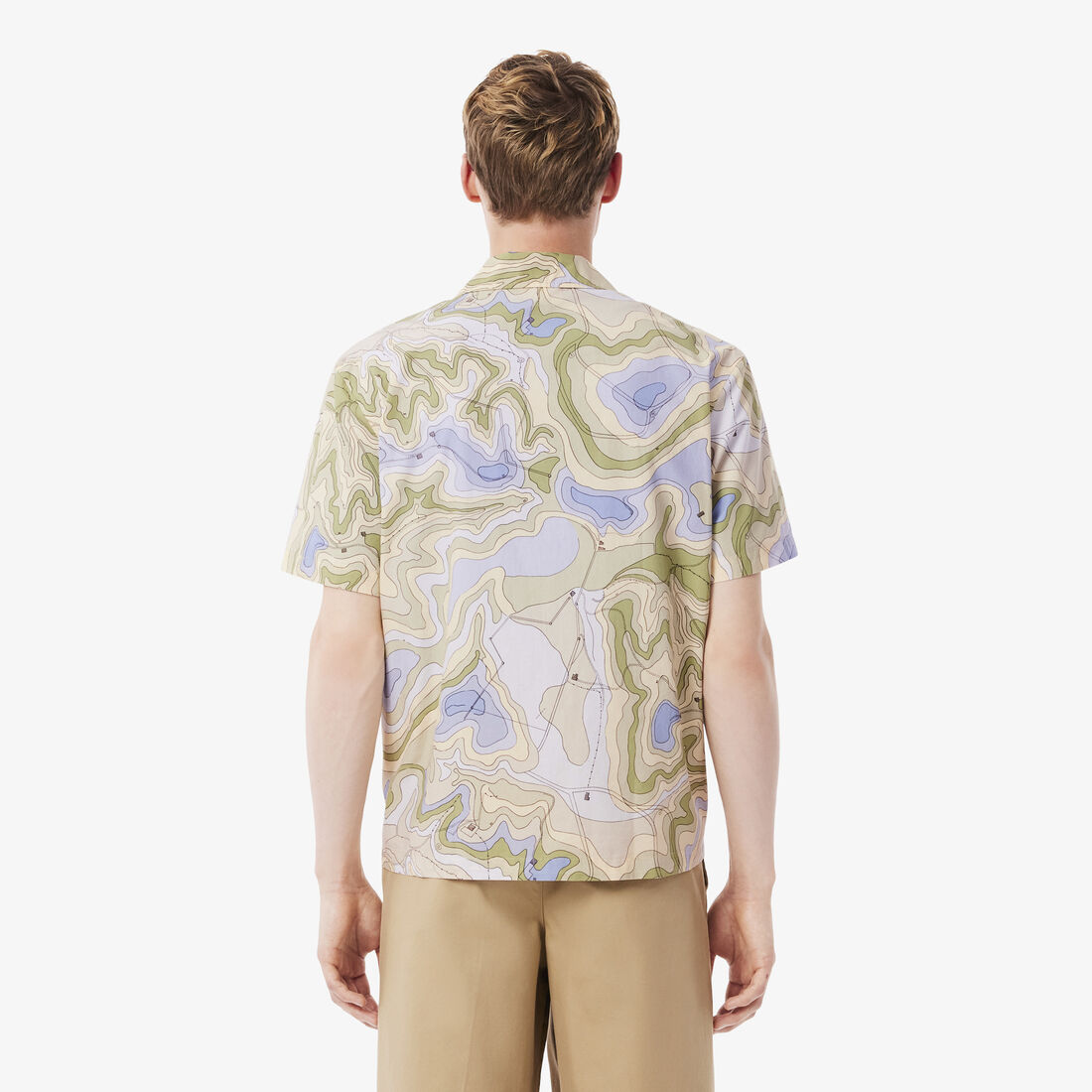 قميص مريح بأكمام قصيرة قميص مريح بأكمام قصيرة