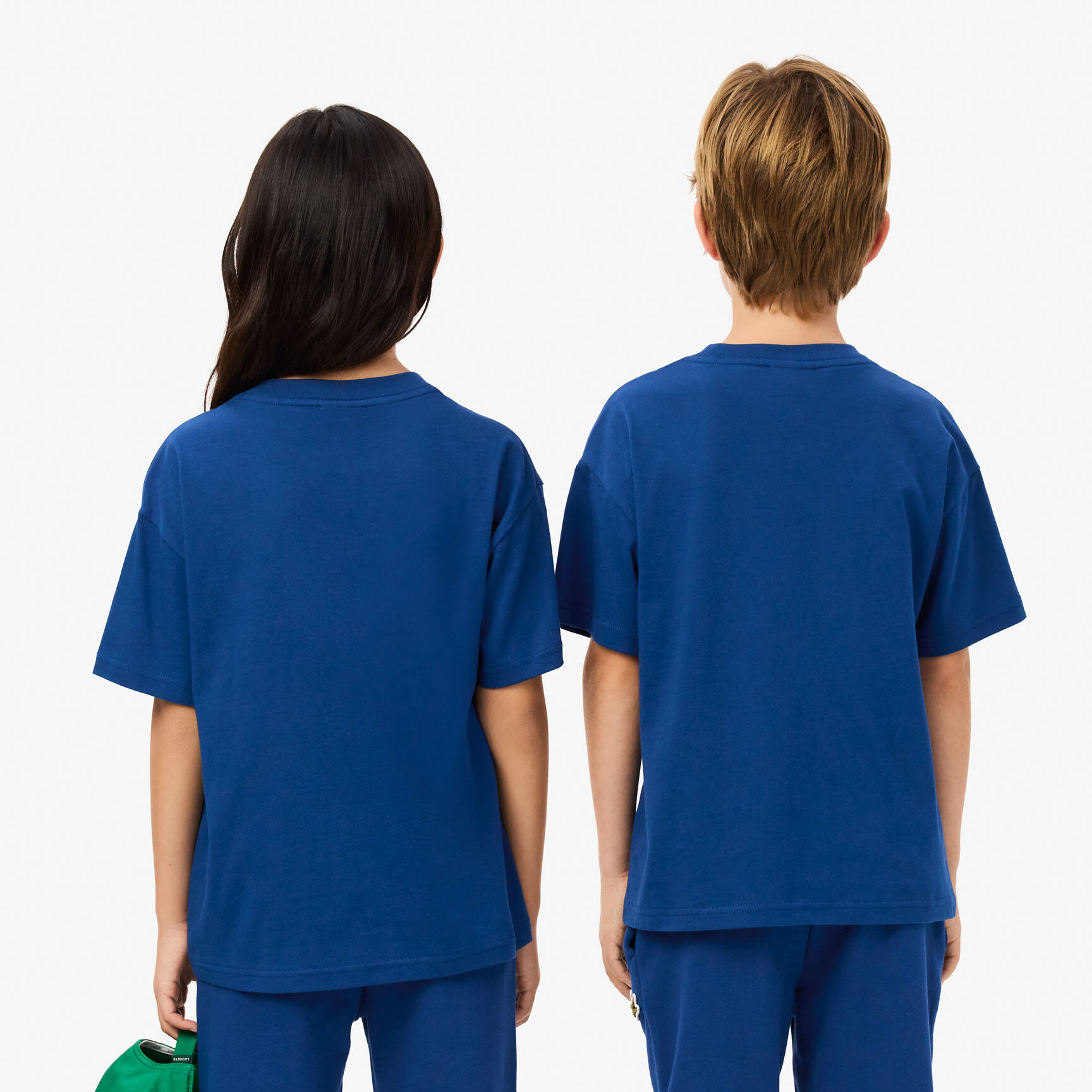 Contrast Badge Cotton T-shirt