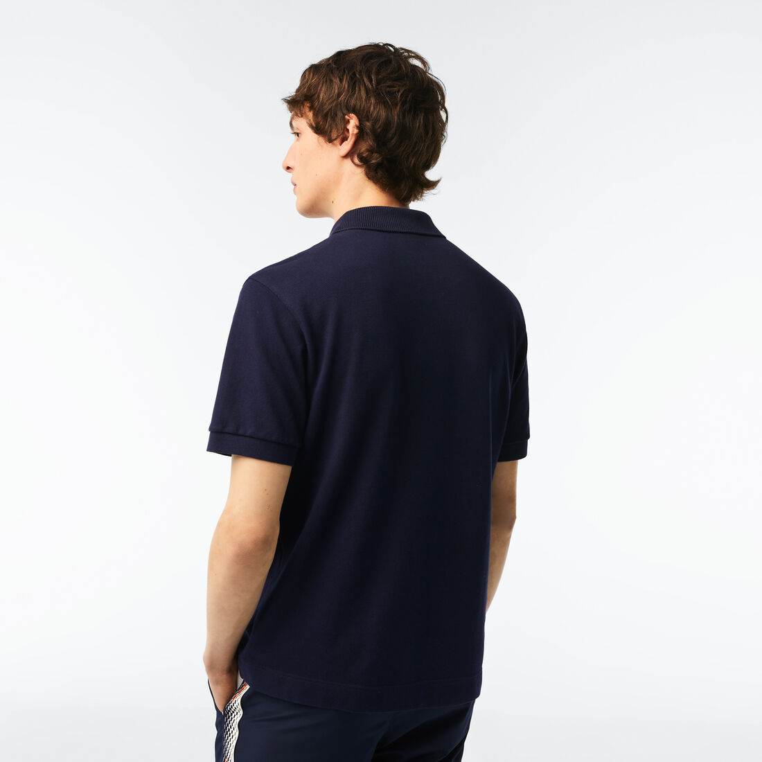 Men's Lacoste Classic Fit L.12.21 Organic Cotton Pique Polo Shirt Men's Lacoste Classic Fit L.12.21 Organic Cotton Pique Polo Shirt