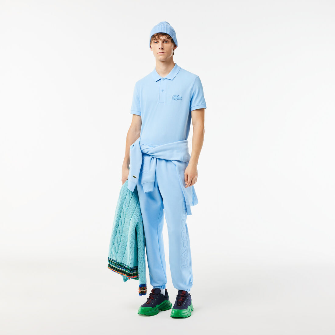 تي شيرت بولو بطبعة رينيه لاكوست من مجموعة Original L.12.12 تي شيرت بولو بطبعة رينيه لاكوست من مجموعة Original L.12.12