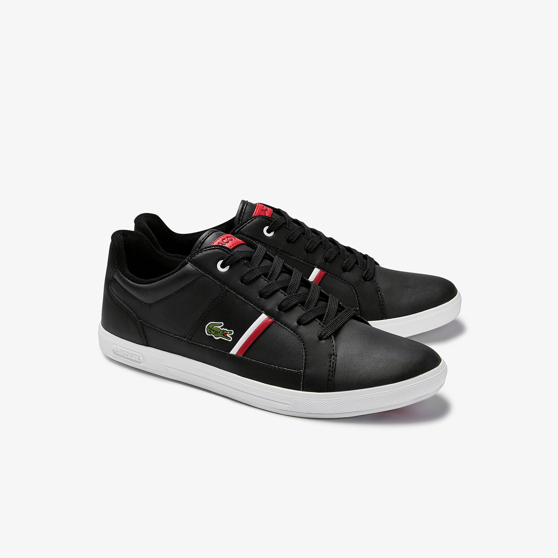Men's Europa Leather Trainers lacoste men s europa leather trainers