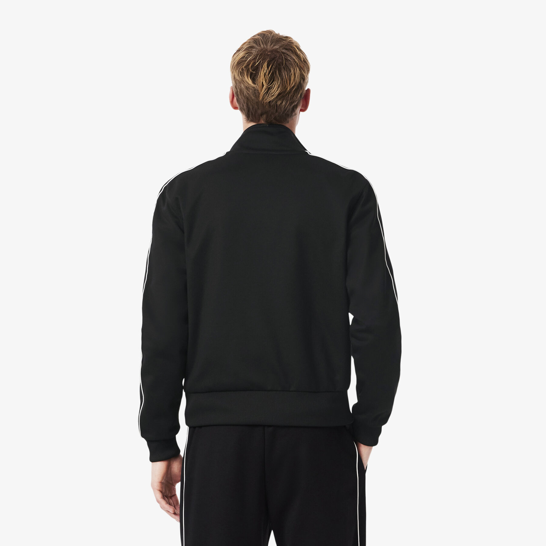 Paris Pique Zip Front Track Jacket lacoste paris pique zip front track jacket