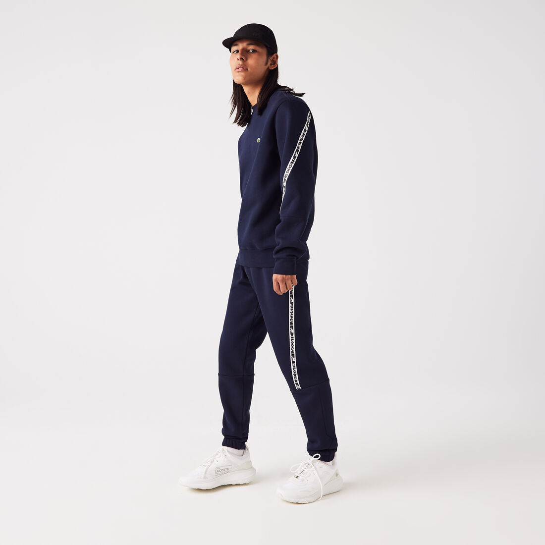 Men's Lacoste Printed Bands Trackpants Men's Lacoste Printed Bands Trackpants