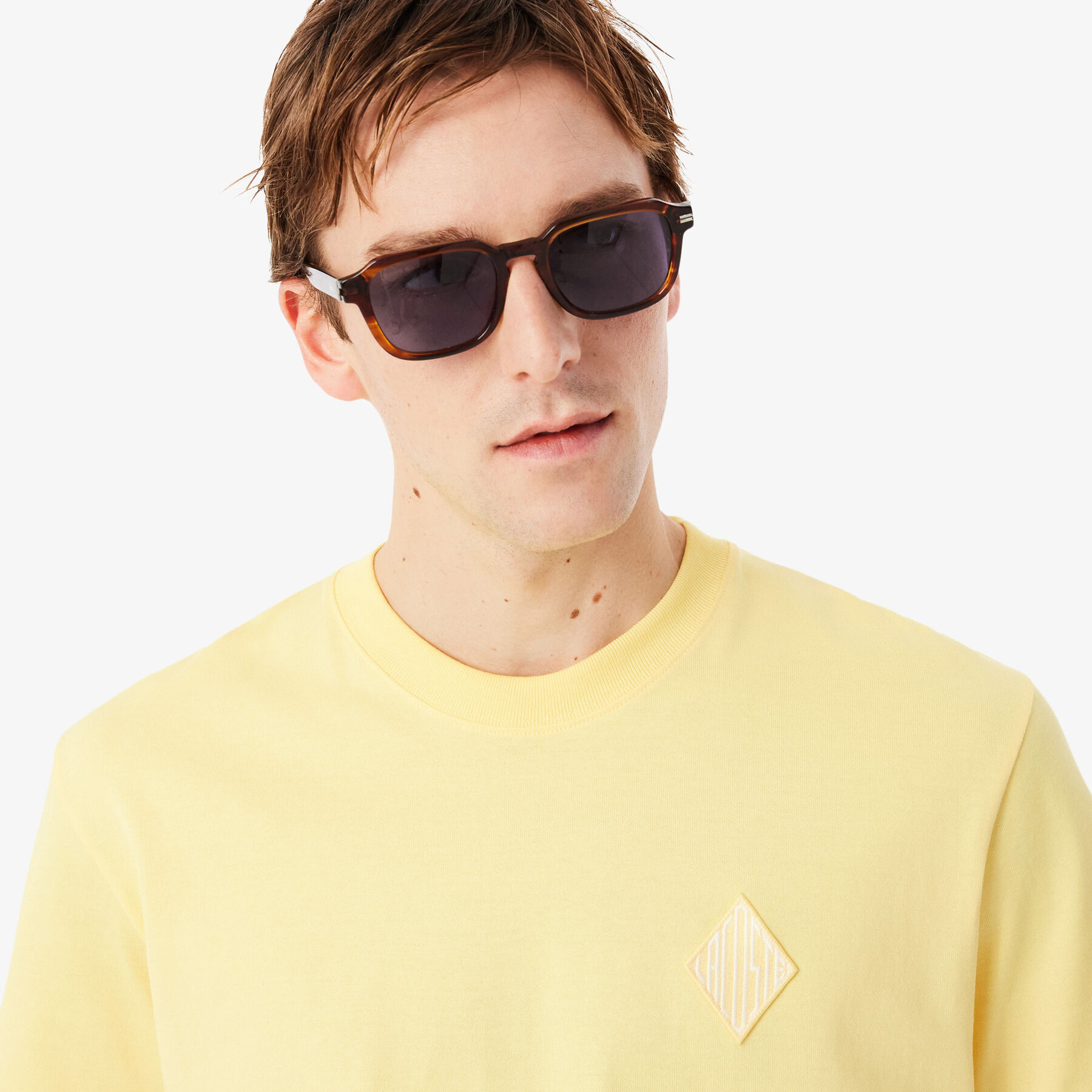 Classic Fit Heavy Badge Accent T-shirt Classic Fit Heavy Badge Accent T-shirt