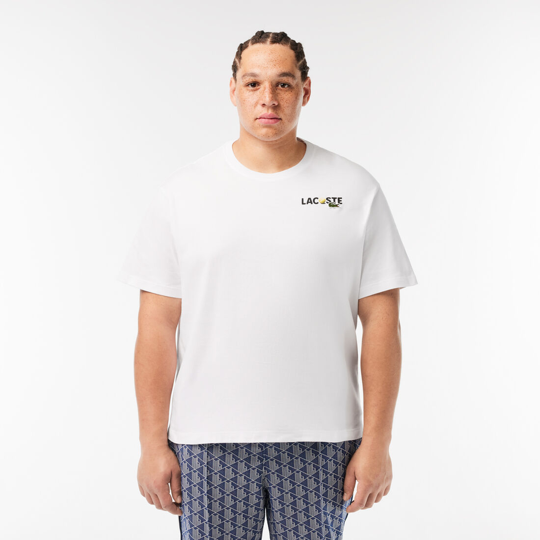 تي شيرت جيرسيه قطني ثقيل بطبعة خلفية تي شيرت جيرسيه قطني ثقيل بطبعة خلفية