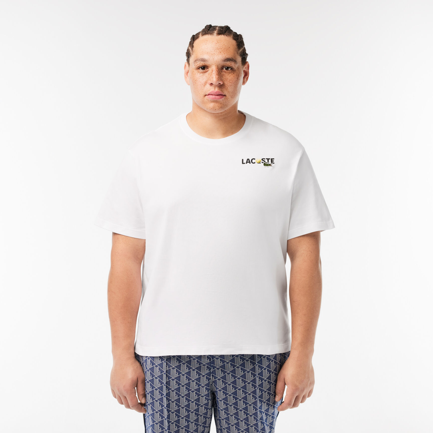 تي شيرت جيرسيه قطني ثقيل بطبعة خلفية تي شيرت جيرسيه قطني ثقيل بطبعة خلفية