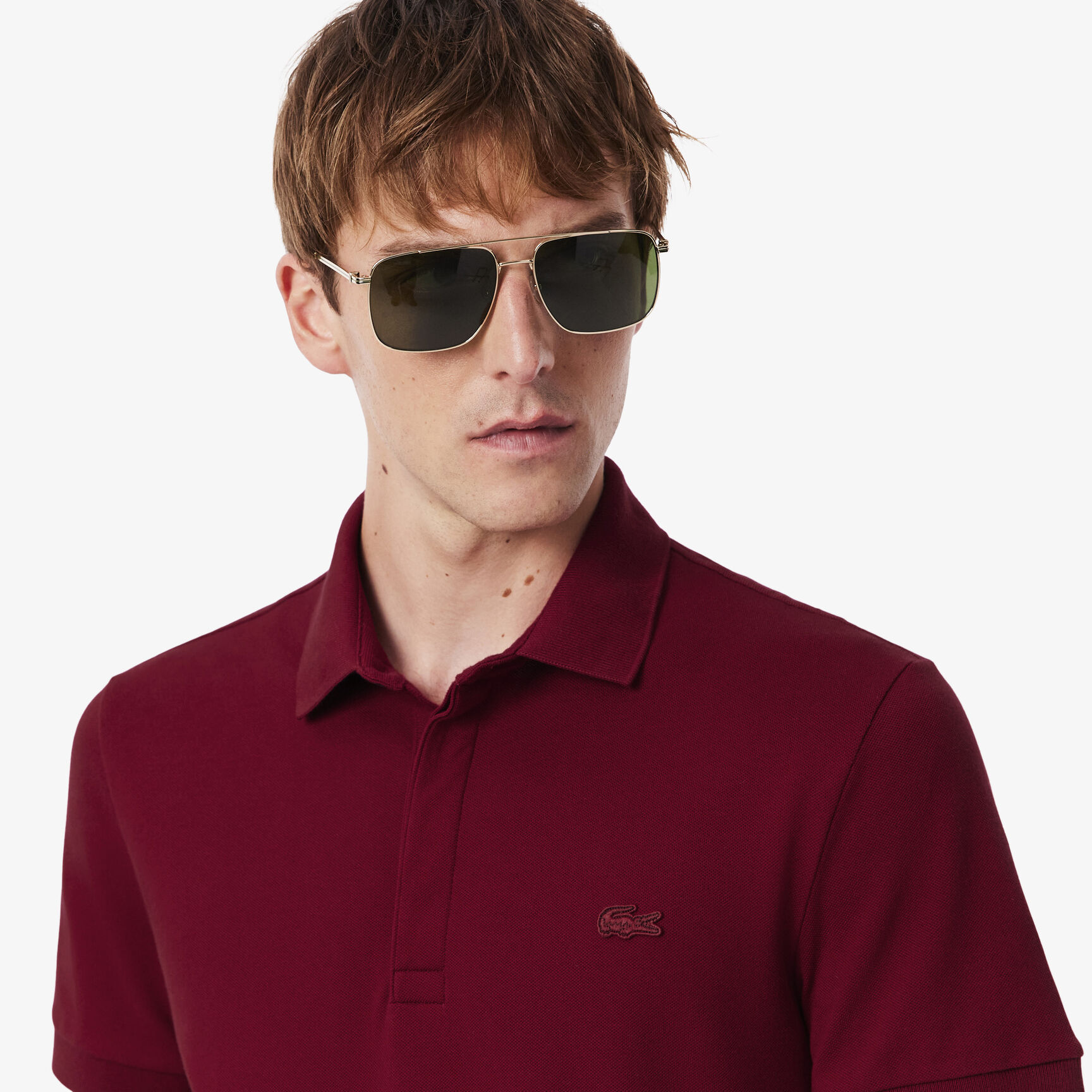 Regular Fit Paris Stretch Pique Polo Shirt
