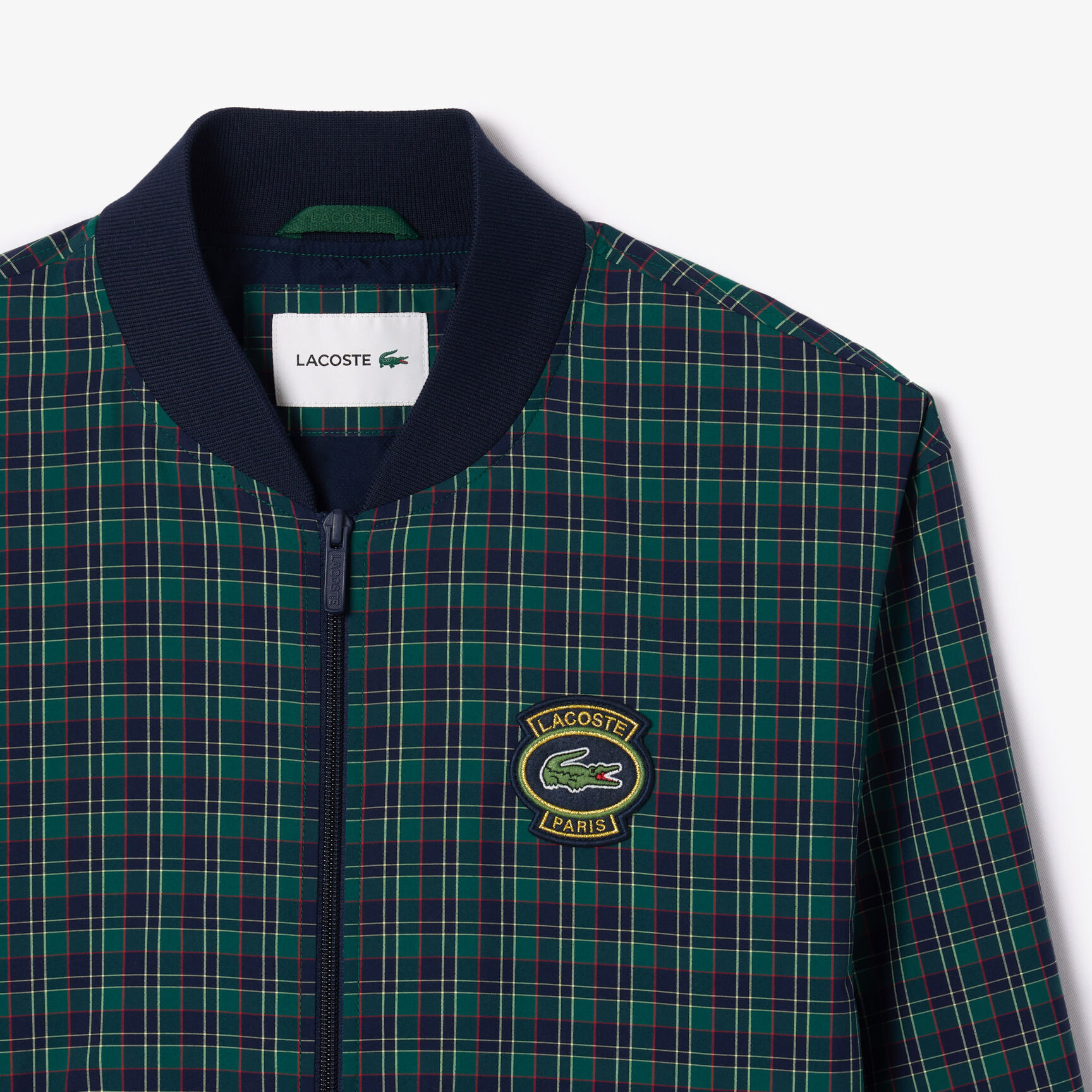 Checked Showerproof Harrington Jacket