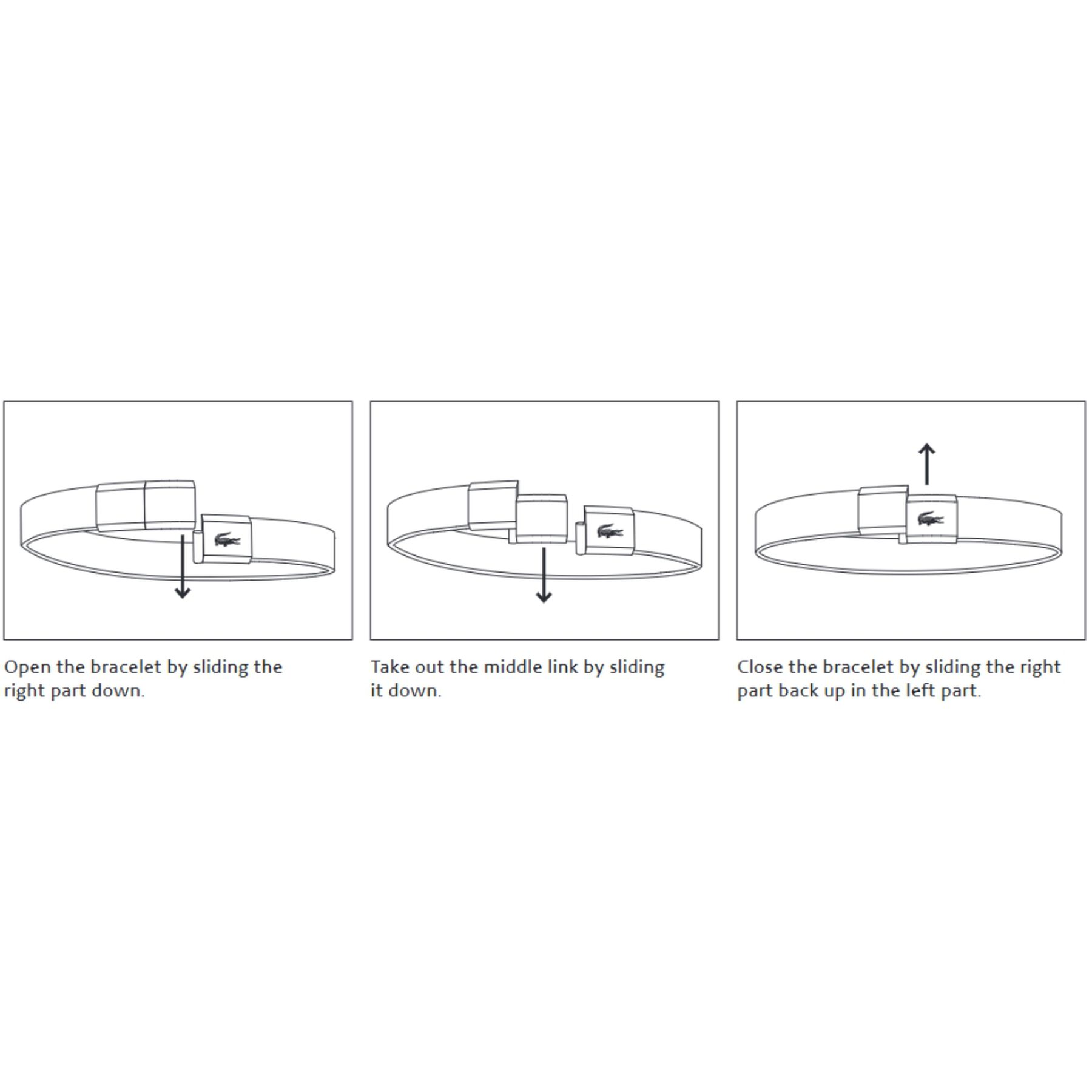 Rokel Leather Bracelet lacoste rokel leather bracelet