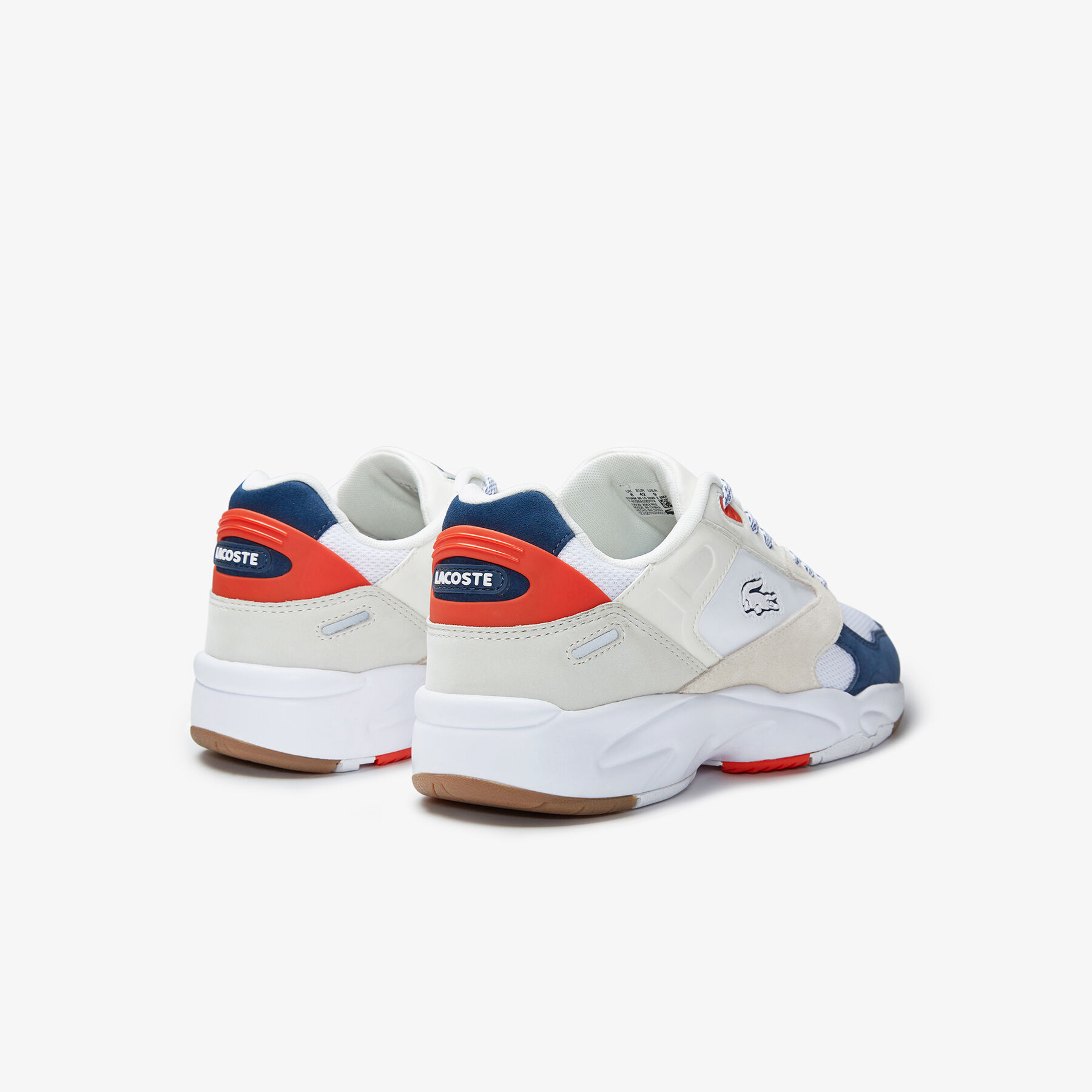 Men's Storm 96 Textile Trainers lacoste men s storm 96 textile trainers