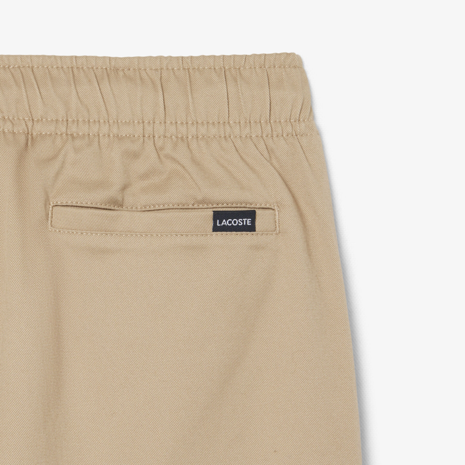 lacoste stretch cotton gabardine pants