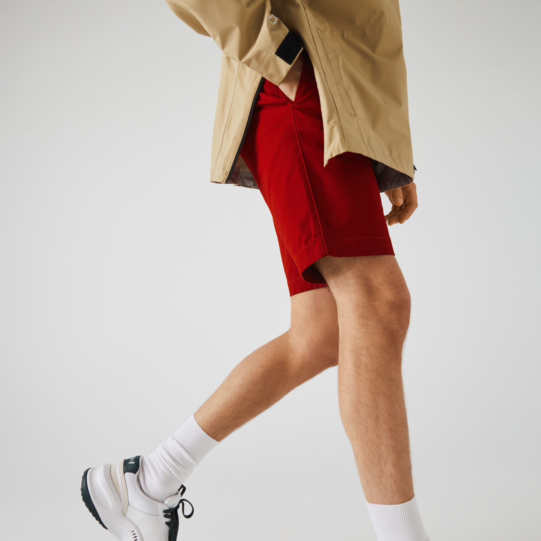 Men's Slim Fit Stretch Gabardine Bermuda Shorts Men's Slim Fit Stretch Gabardine Bermuda Shorts