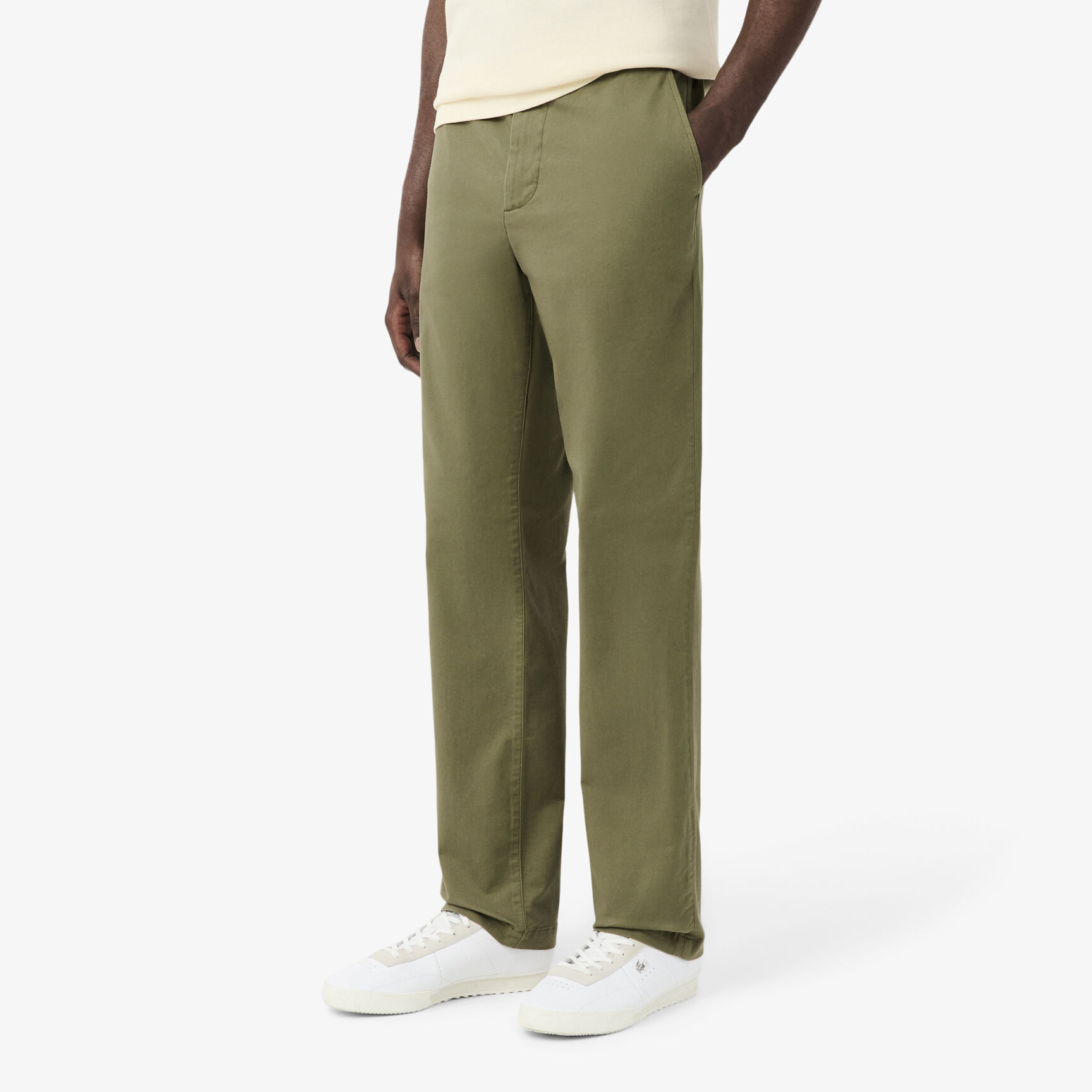 Regular Fit Cotton Chino Pants