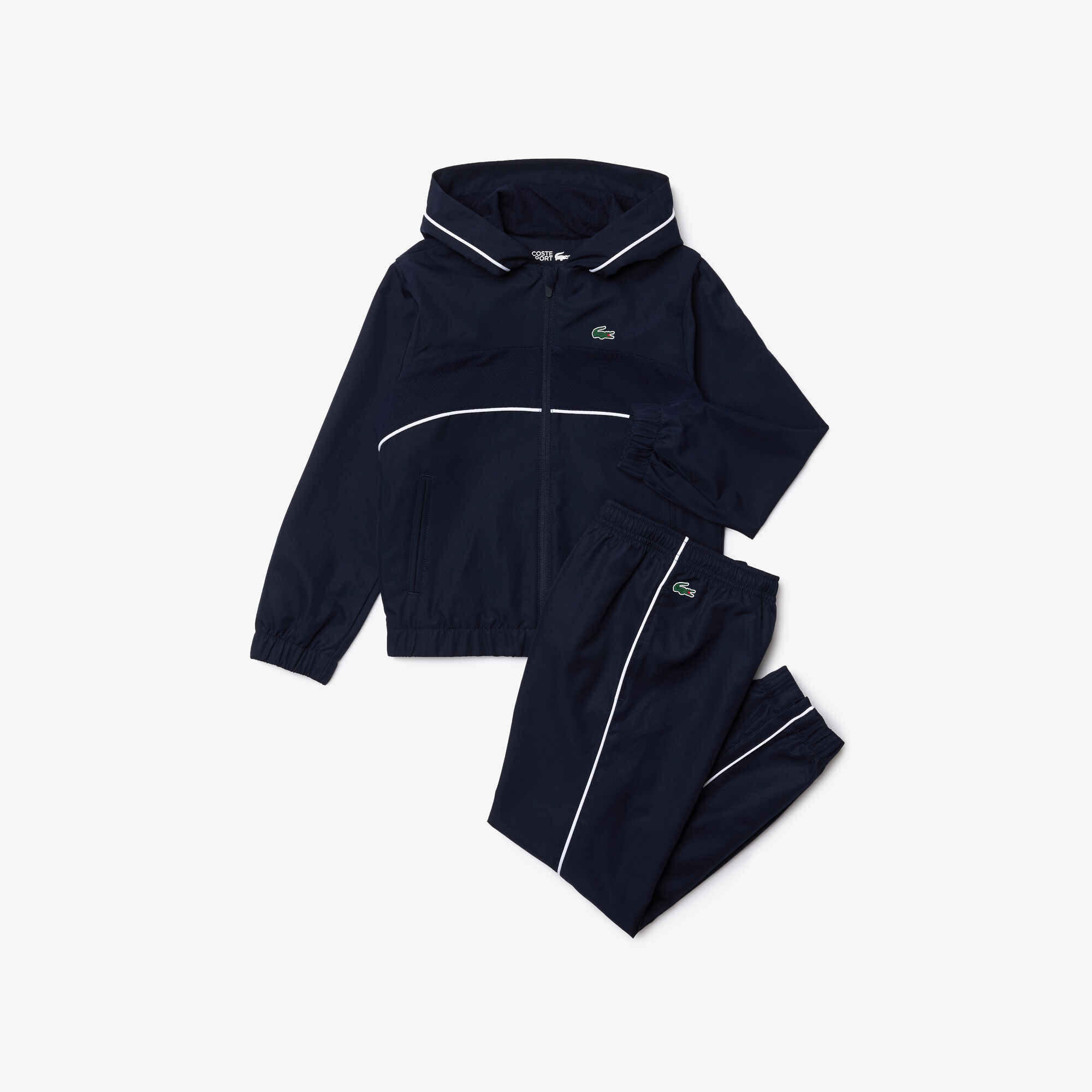 Buy Boys Lacoste SPORT Hooded Tennis Tracksuit Lacoste SA