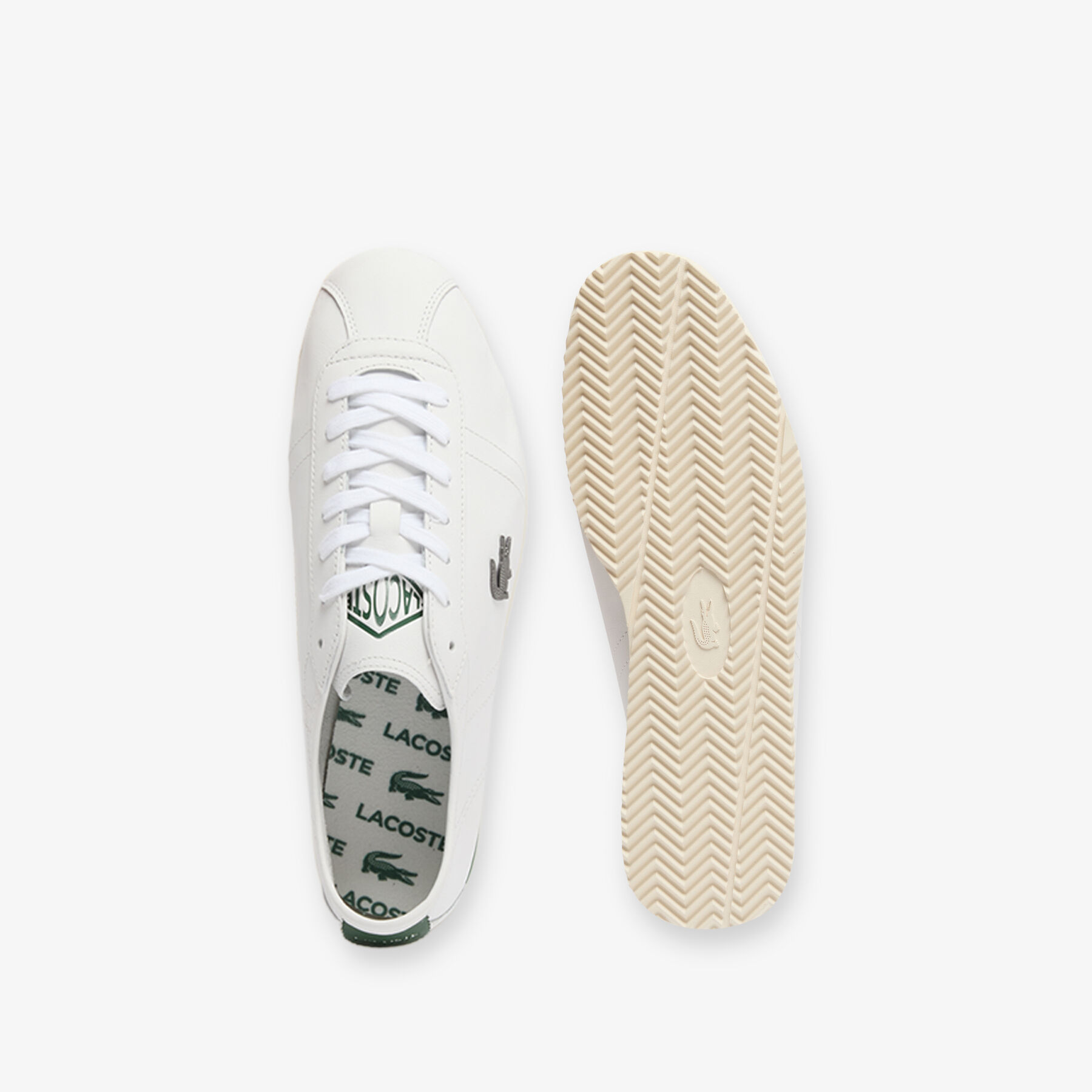 Men's Club-Low Leather Sneakers lacoste men s club low leather sneakers