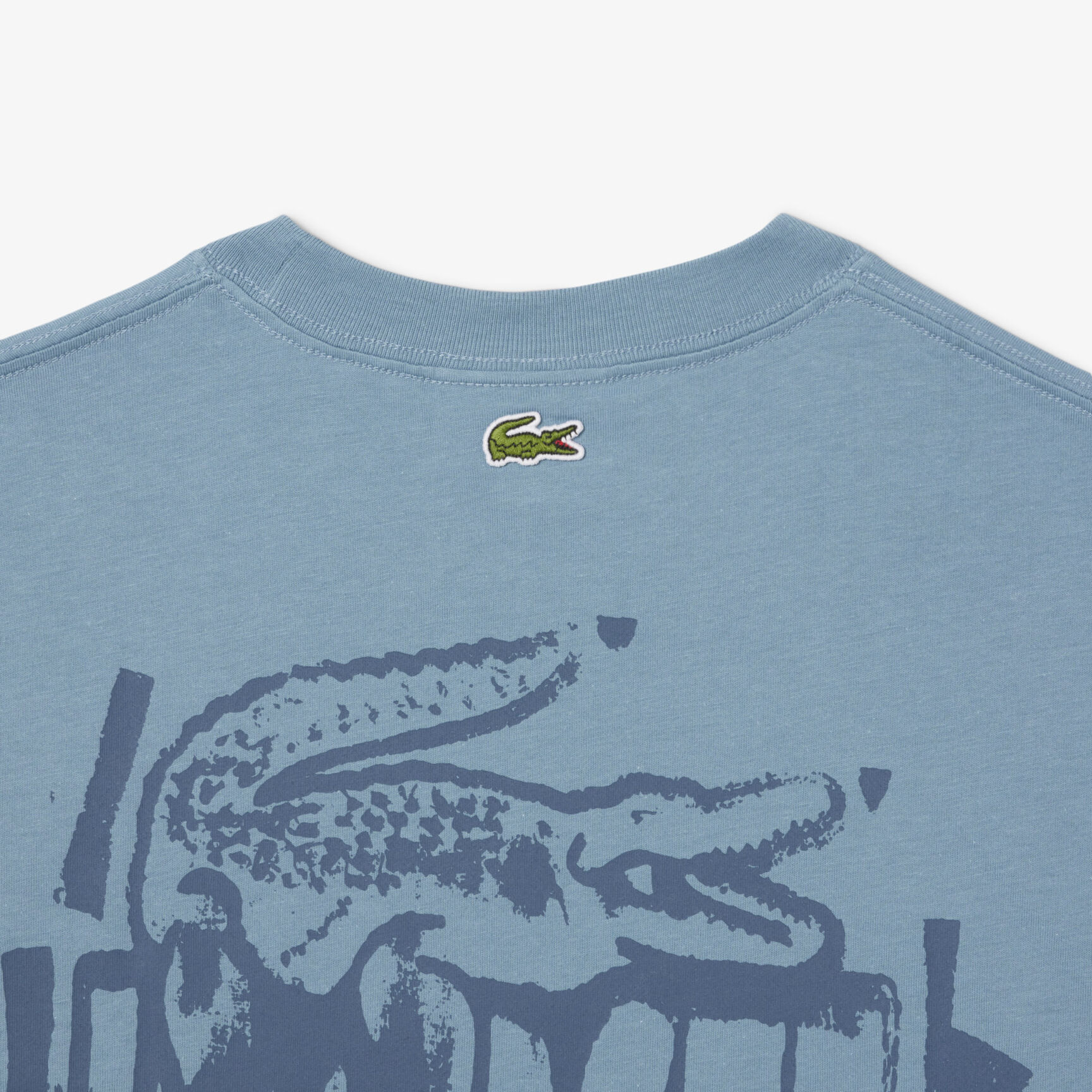 تي شيرت قطن جيرسي برسومات جرافيكية