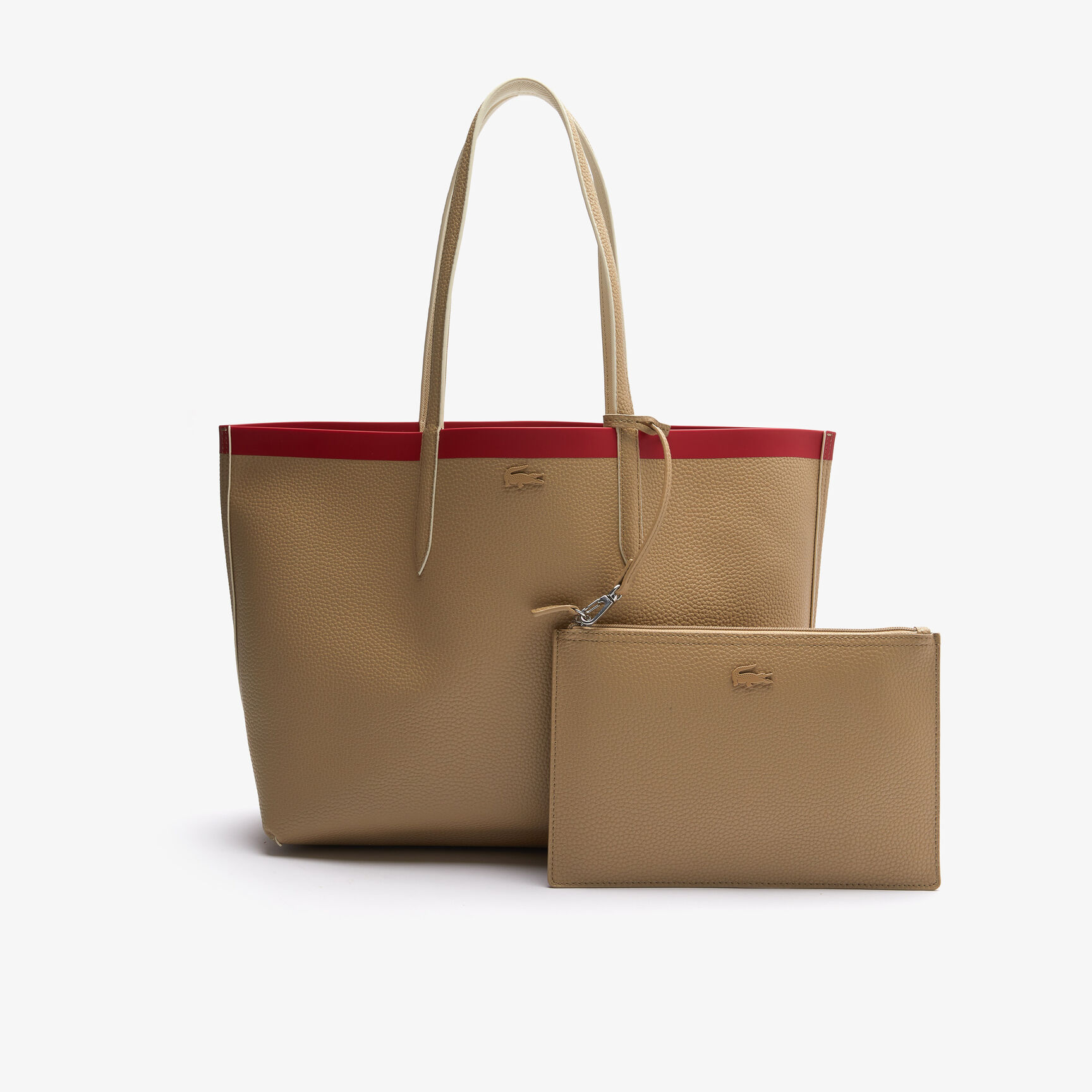 Women's Anna Removable Zip Pouch Canvas Large Shopper Bag