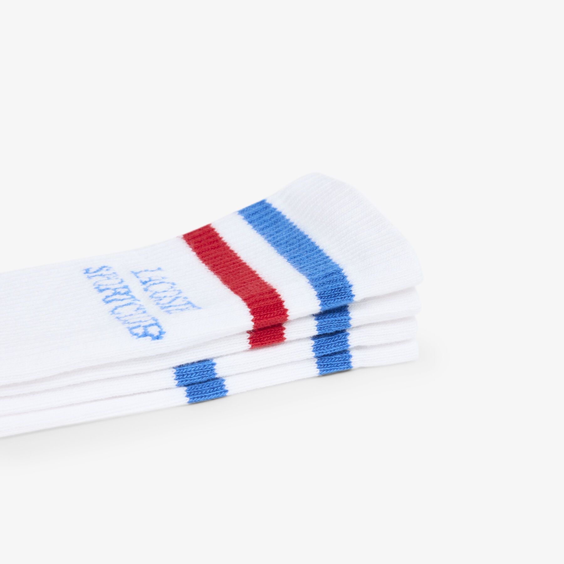 2-Pack Striped Socks lacoste 2 pack striped socks