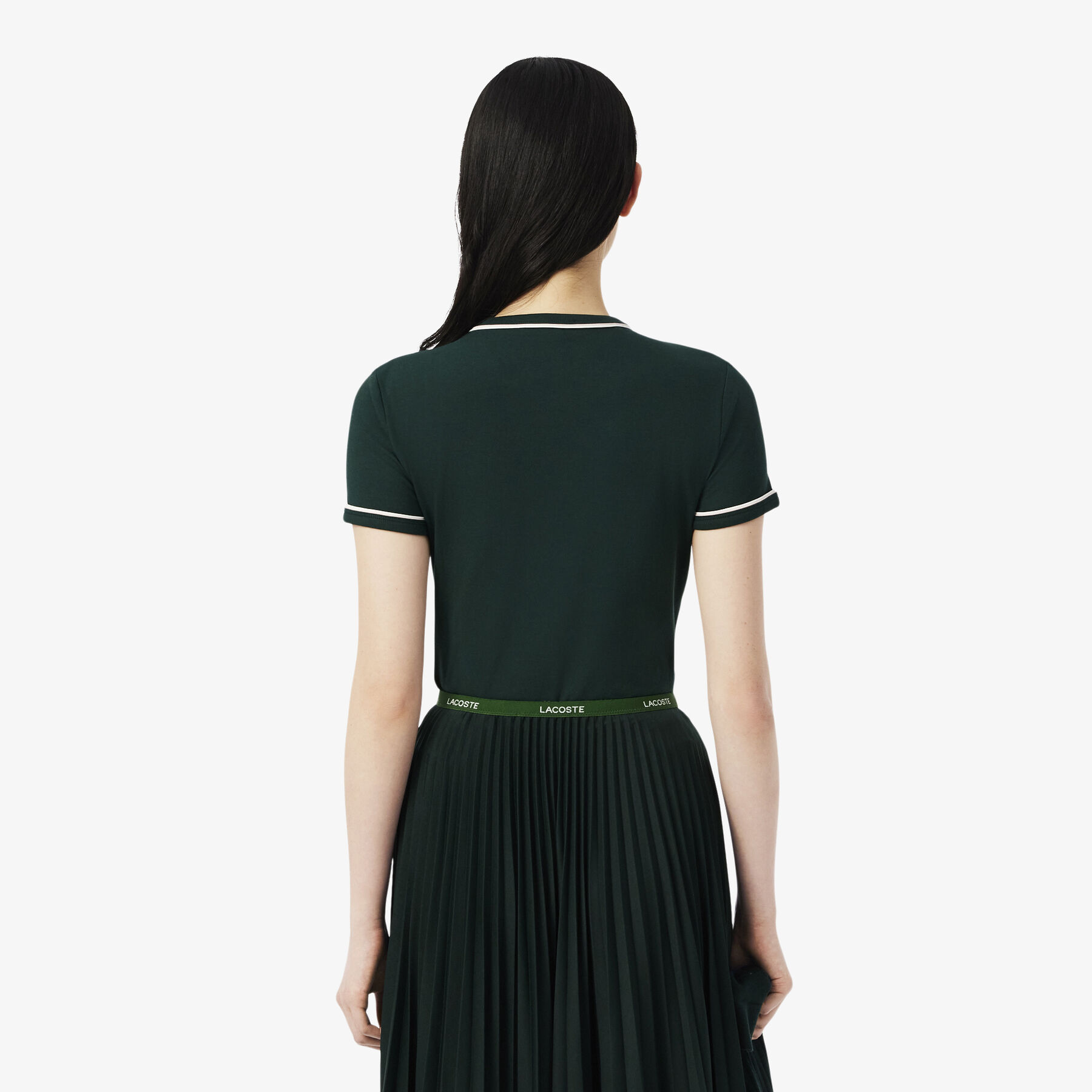 Contrast Trim Jersey T-shirt