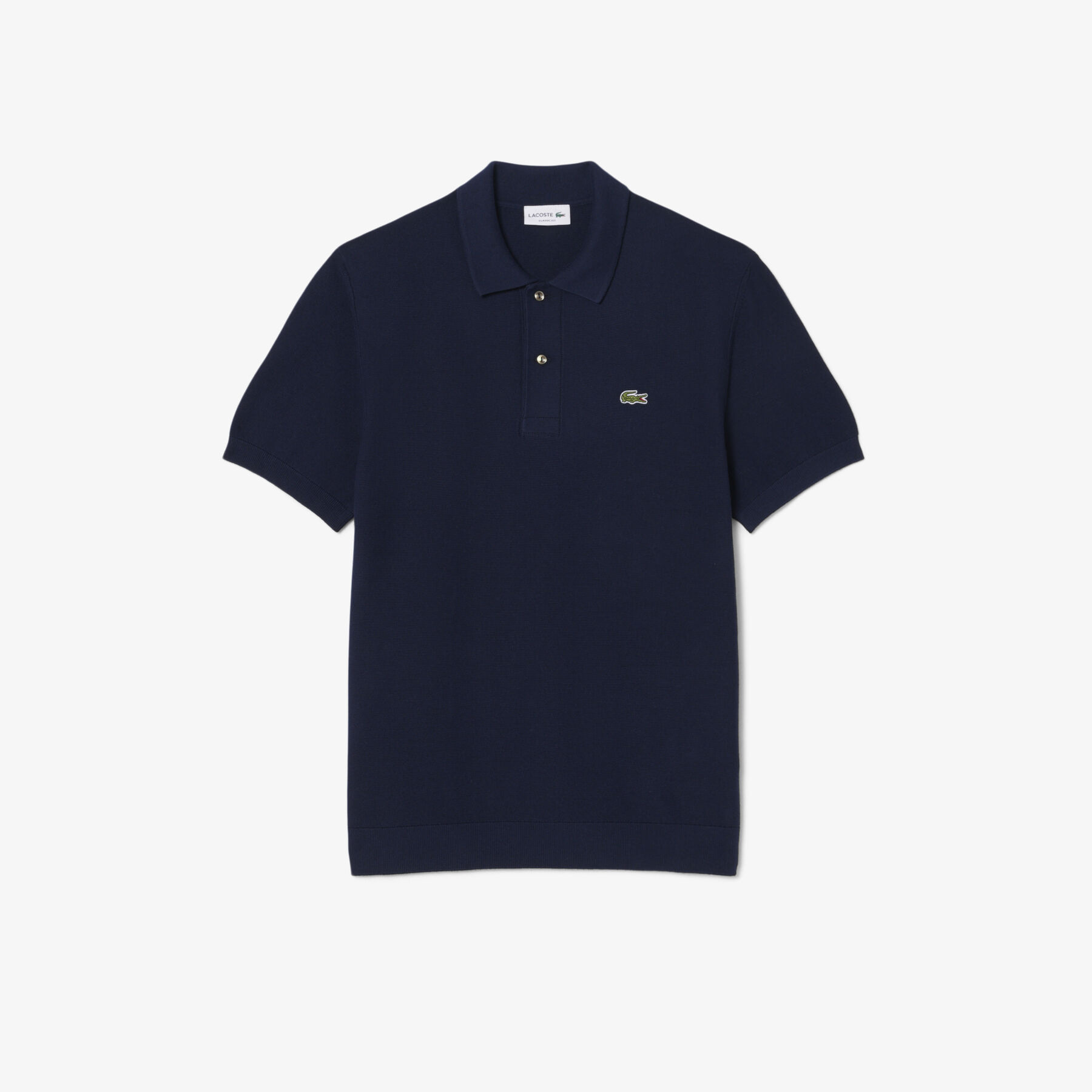 Classic Fit Knitted Polo Shirt Classic Fit Knitted Polo Shirt