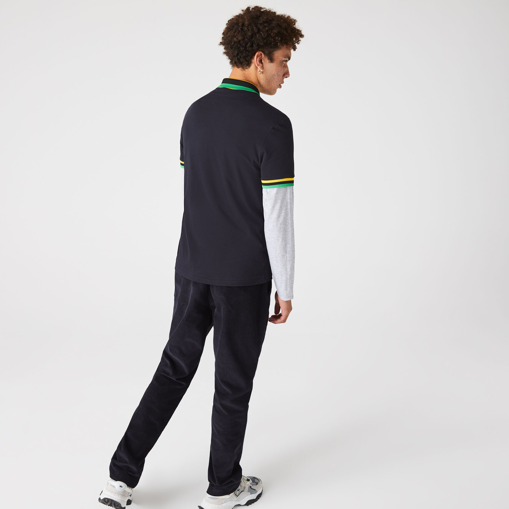 Men&rsquo;s Lacoste Slim Fit Light Breathable Piqu&eacute; Polo