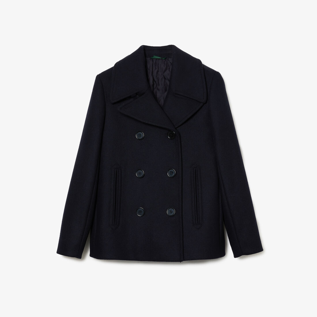 Women’s Double-Breasted Wool Blend Pea Coat Women’s Double-Breasted Wool Blend Pea Coat