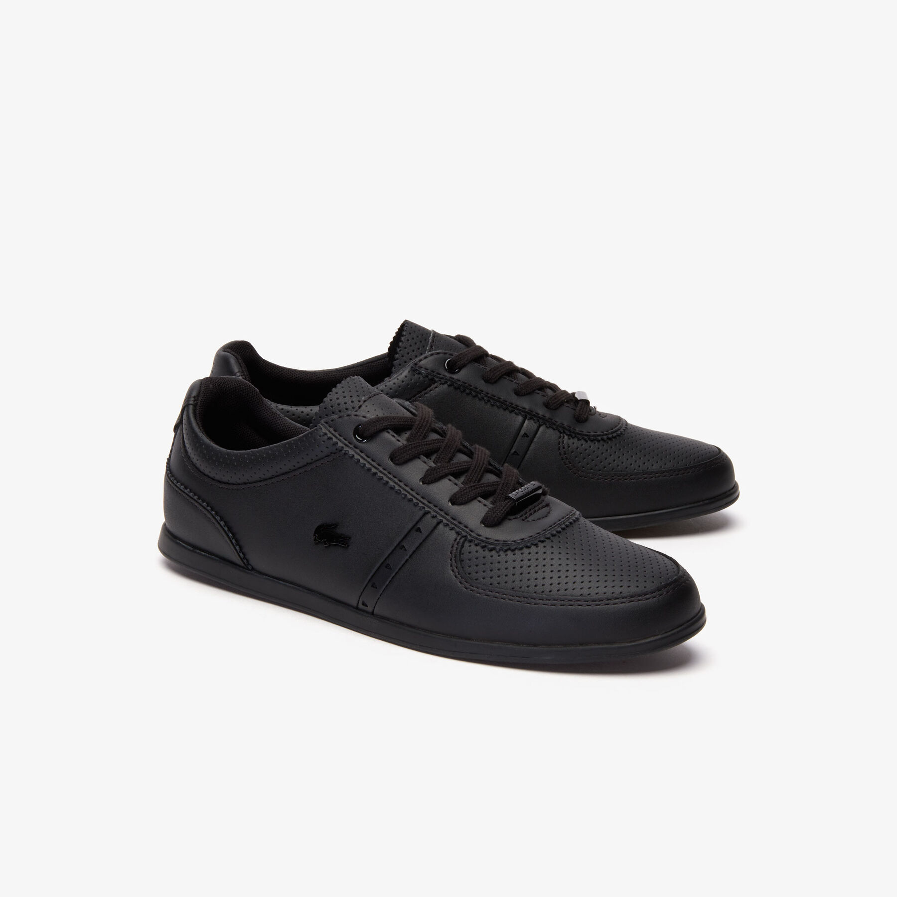 lacoste women s rey sport leather trainers
