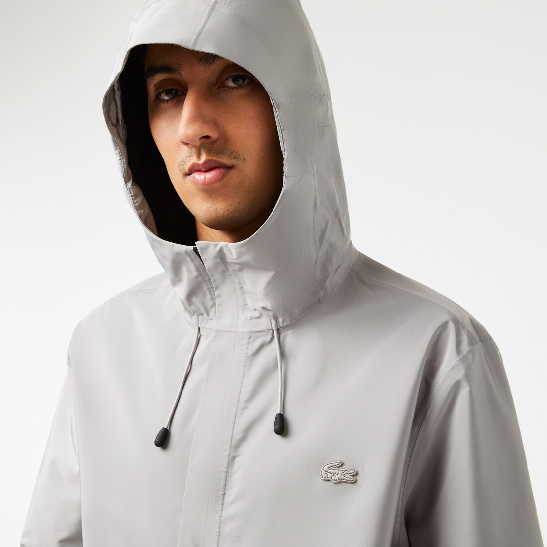 Men's Lacoste Waterproof Short Sportsuit Track Jacket Men's Lacoste Waterproof Short Sportsuit Track Jacket