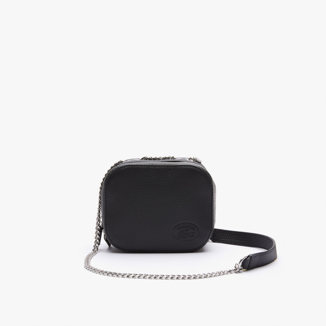 Buy Women's Croco Crew Grained Leather Small Shoulder Bag Lacoste SA