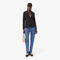 lacoste embroidered logo slim fit wool blazer