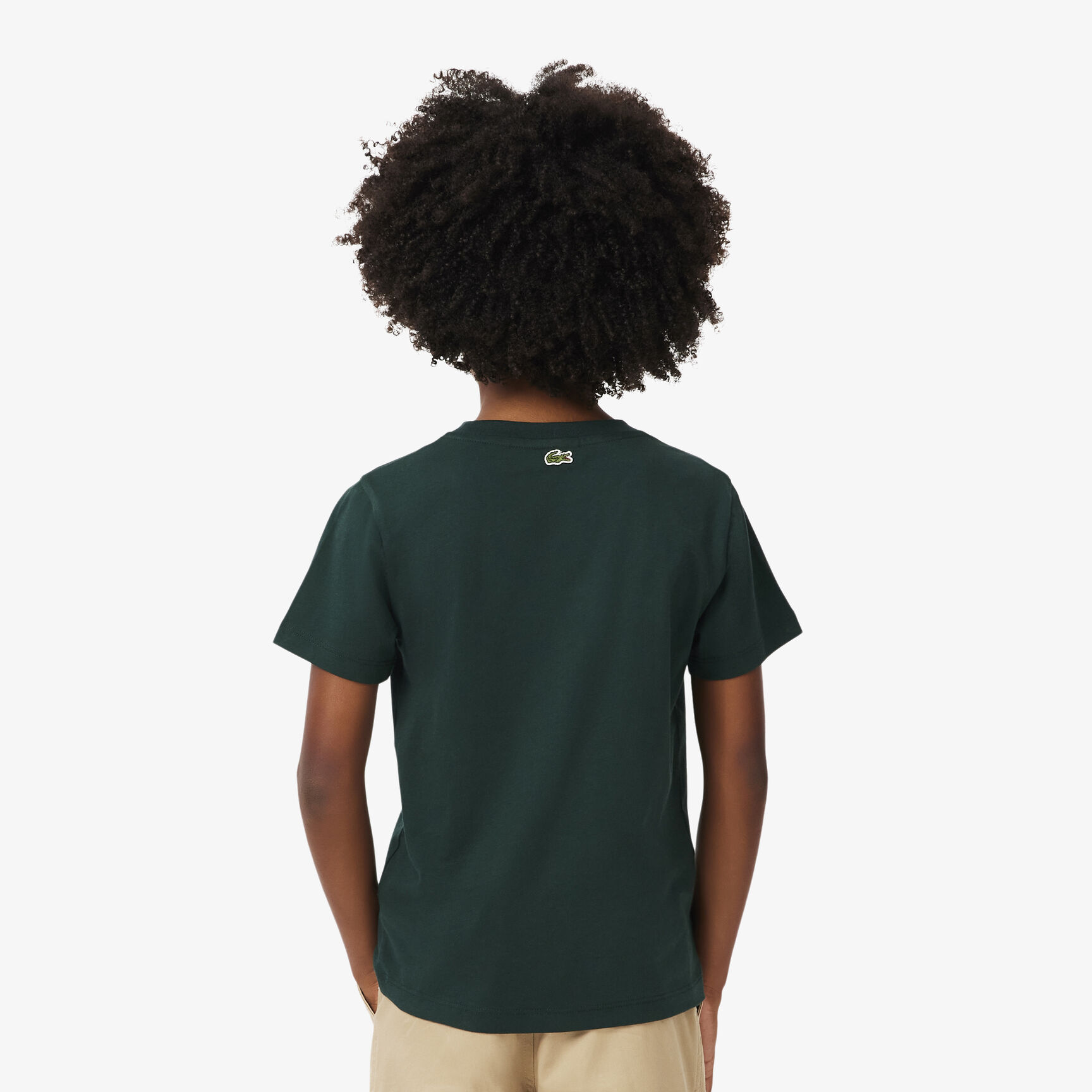 Crocodile Print Cotton T-shirt Crocodile Print Cotton T-shirt