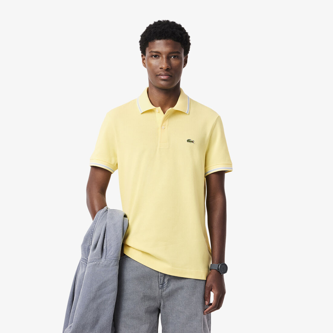 Regular Fit Trim Accent L.12.12 Polo Shirt