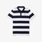 men s lacoste sport striped breathable stretch golf polo shirt