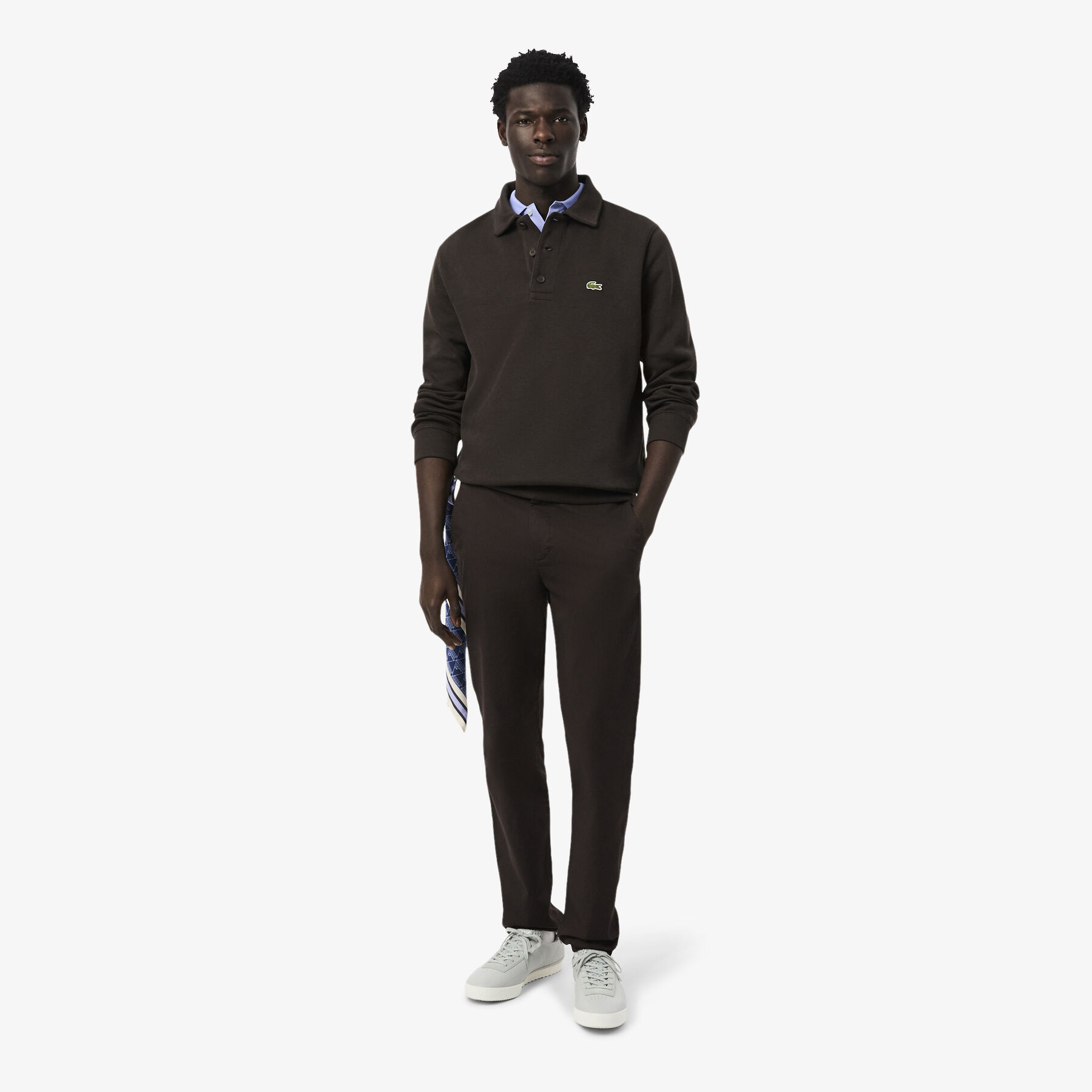 lacoste slim fit stretch cotton chino pants