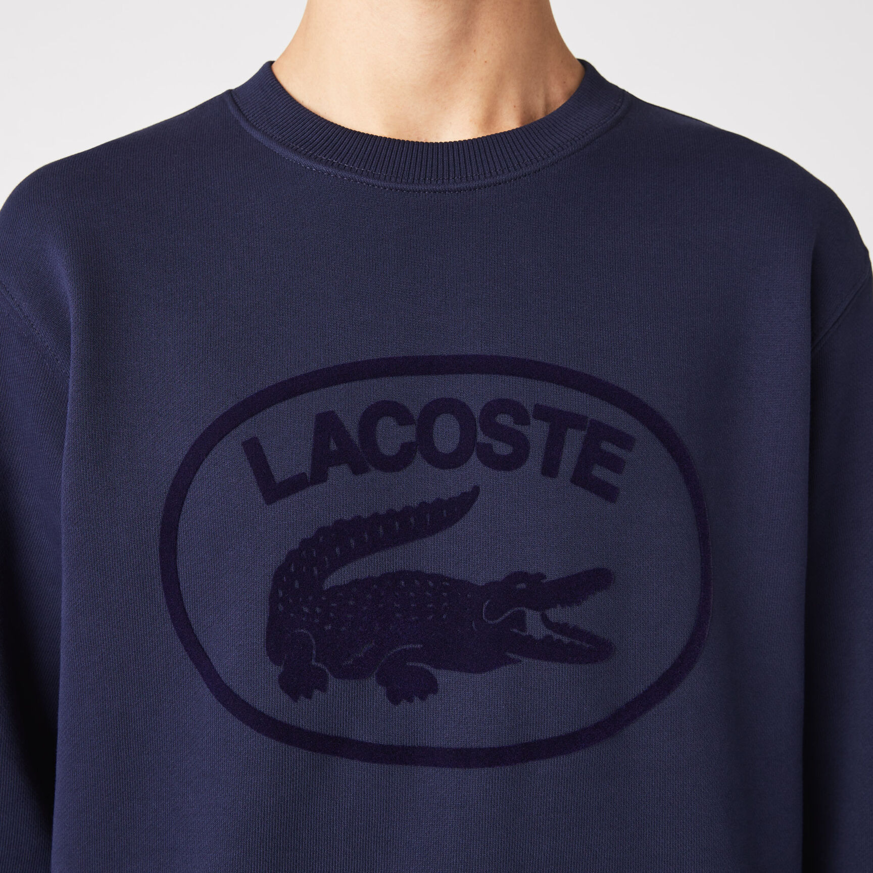 Men's Lacoste Relaxed Fit Organic Cotton Sweatshirt
