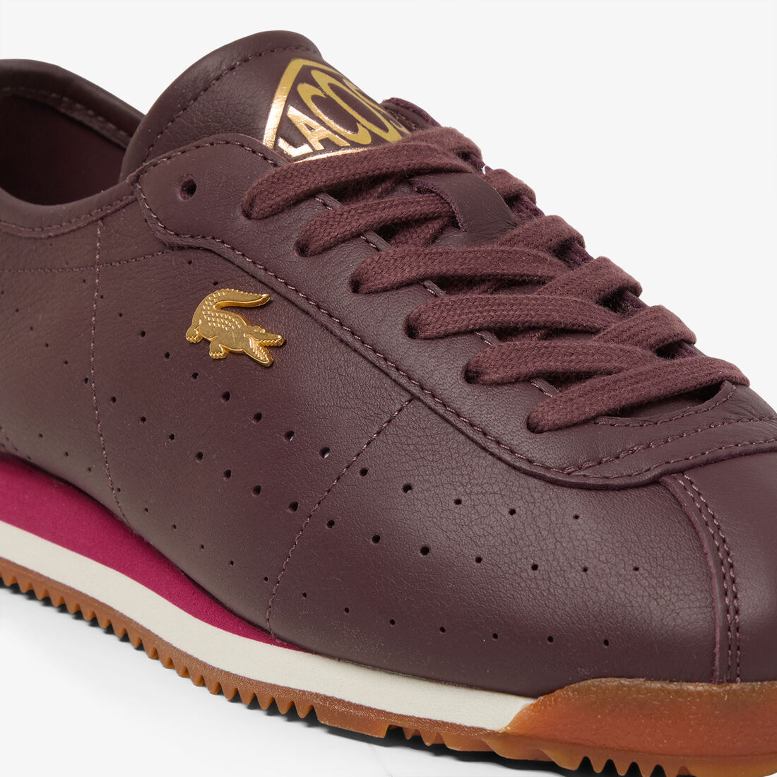 لاكوست women s club low sneakers