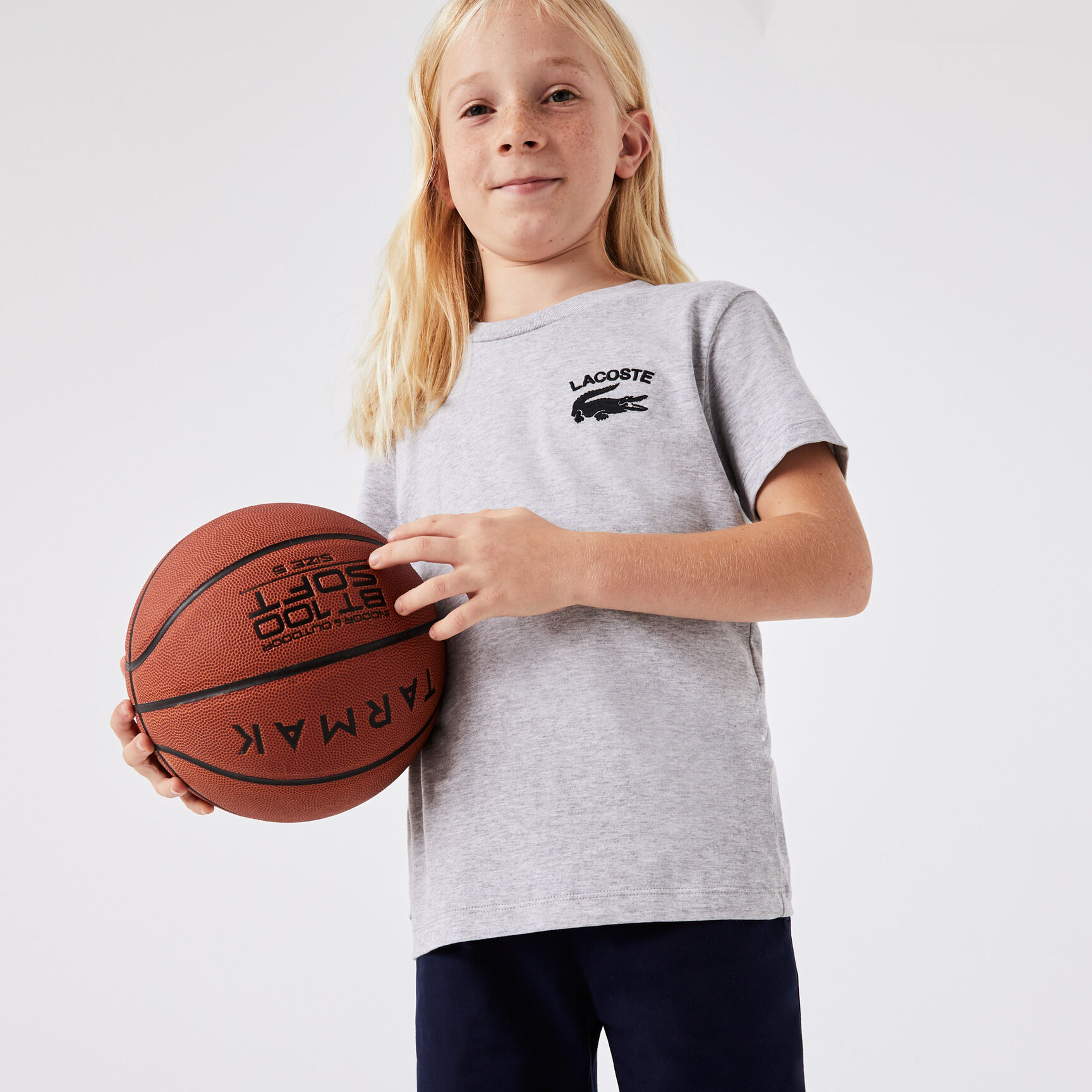 Boys' Lacoste Printed Cotton Jersey T-shirt Boys' Lacoste Printed Cotton Jersey T-shirt