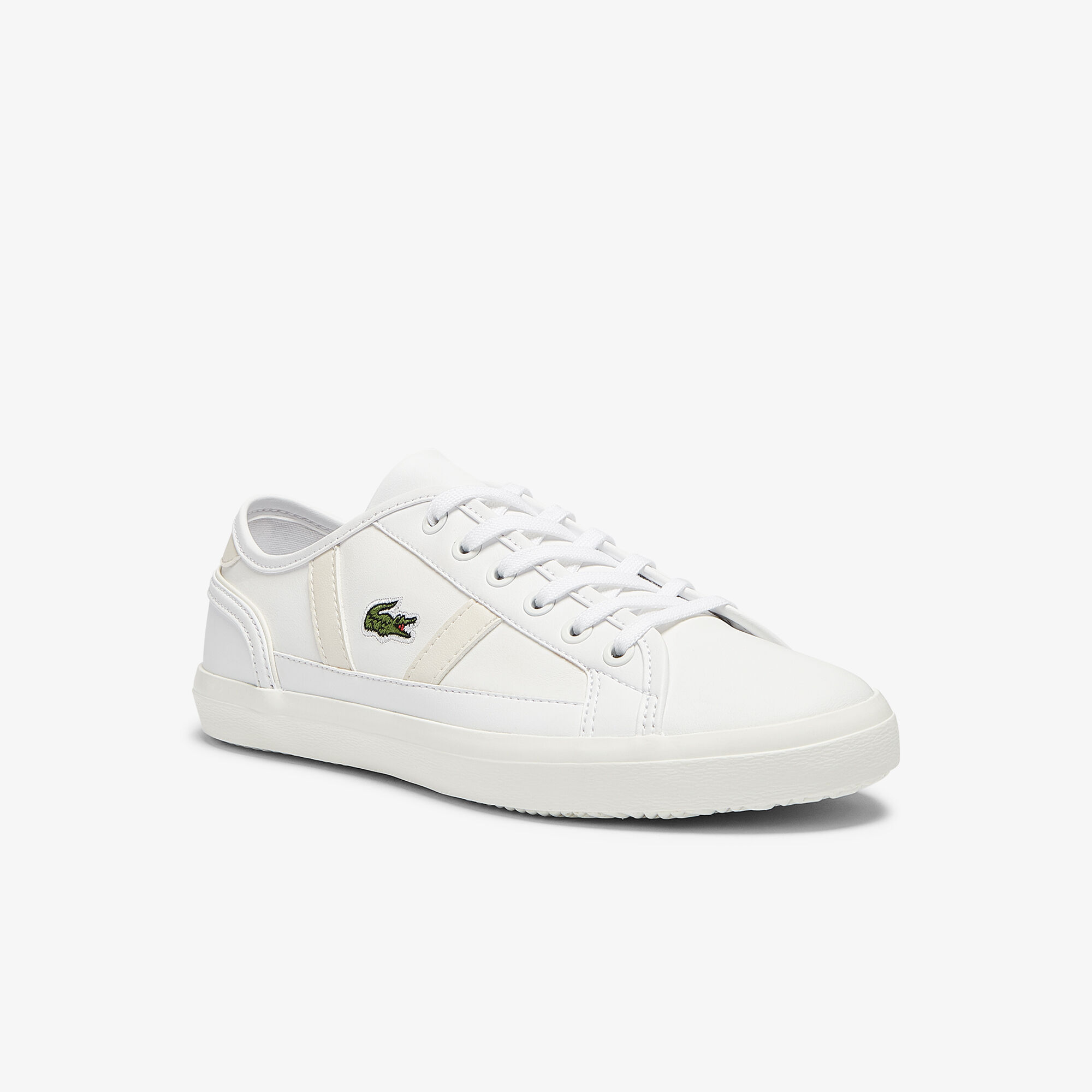 Buy Women s Sideline Leather and Synthetic Trainers Lacoste SA