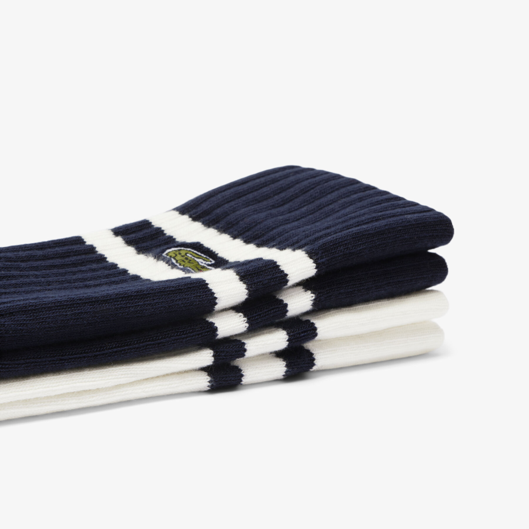 Ribbed Cotton Socks lacoste ribbed cotton socks