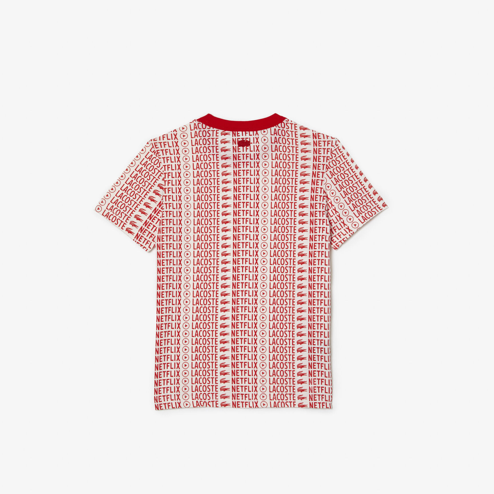 تيشيرت بطبعة قطن عضوي للأطفال مجموعة Lacoste x Netflix تيشيرت بطبعة قطن عضوي للأطفال مجموعة Lacoste x Netflix