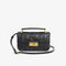 lacoste mini maheki embossed leather shoulder bag