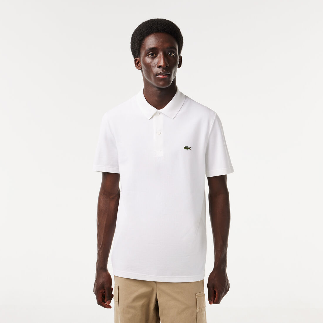 Men's Lacoste Regular Fit Stretch Organic Cotton Polo Shirt
