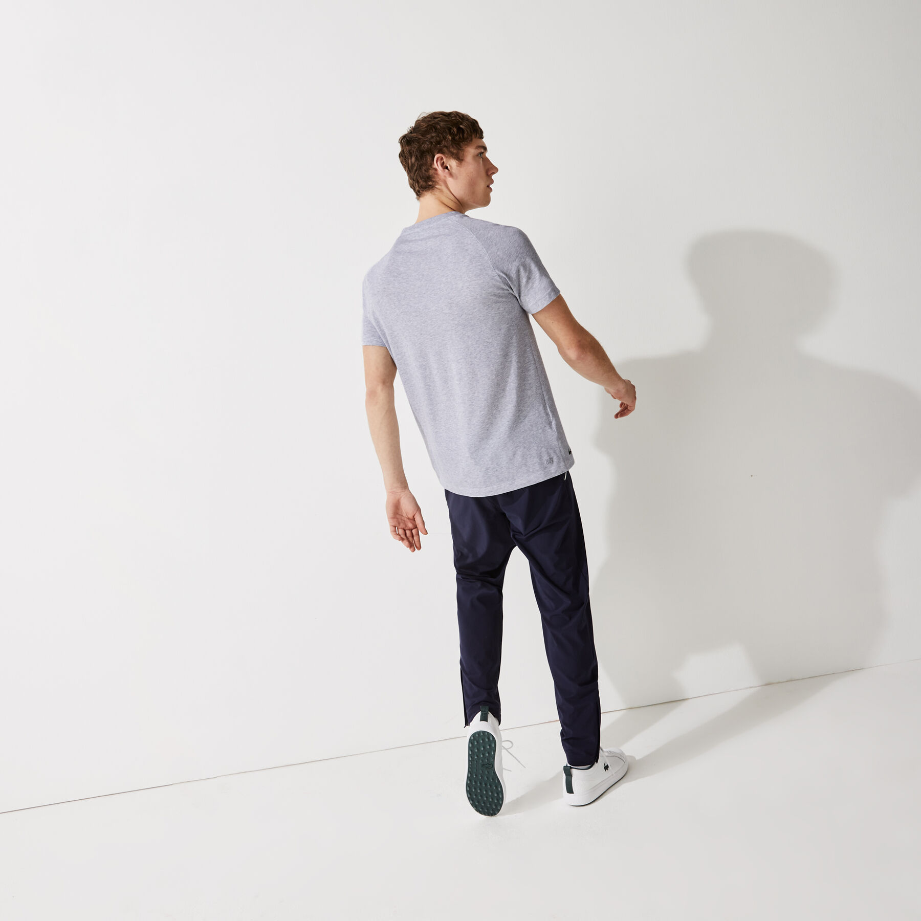 men s lacoste sport 3d design breathable cotton golf t shirt