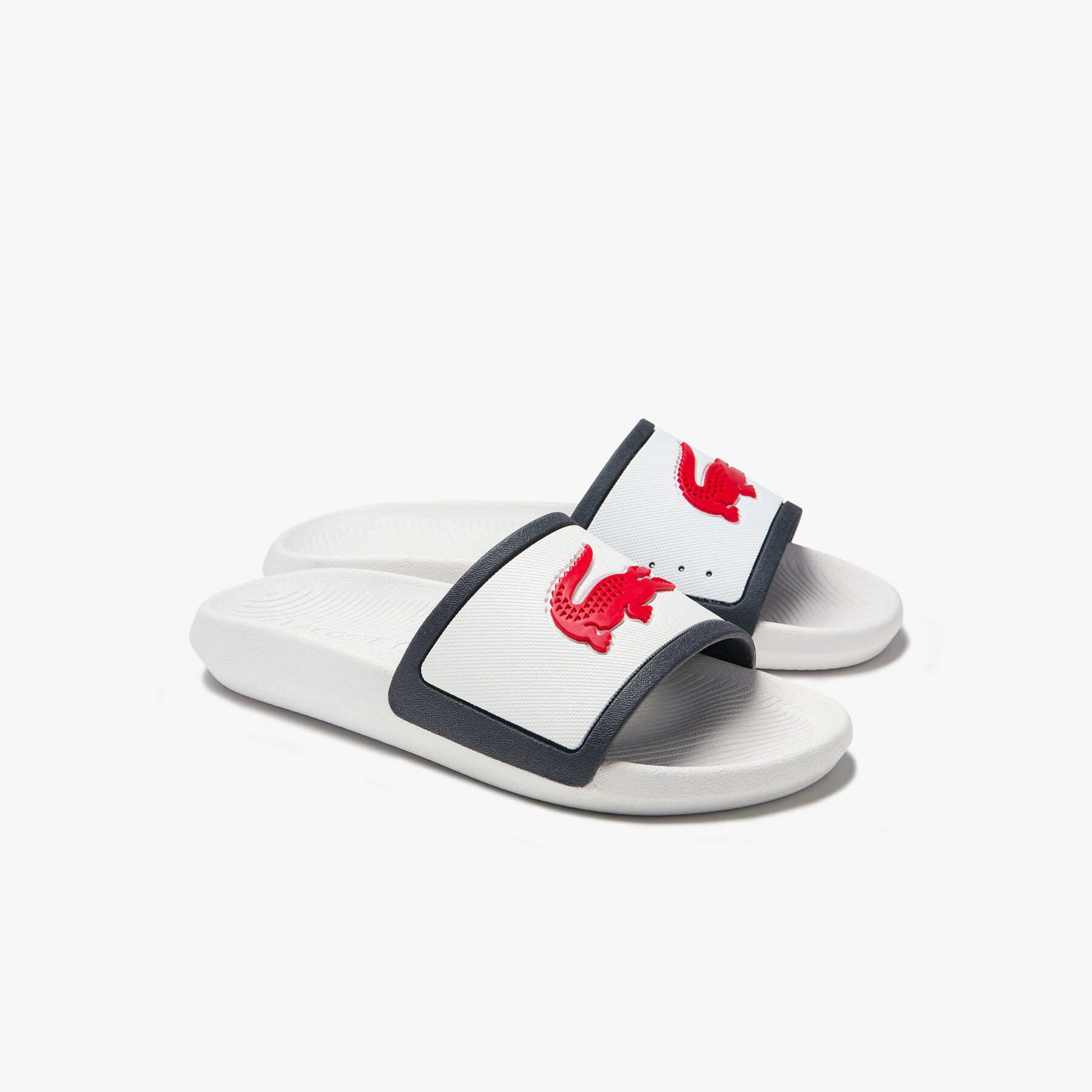 Women's Croco Synthetic Slides