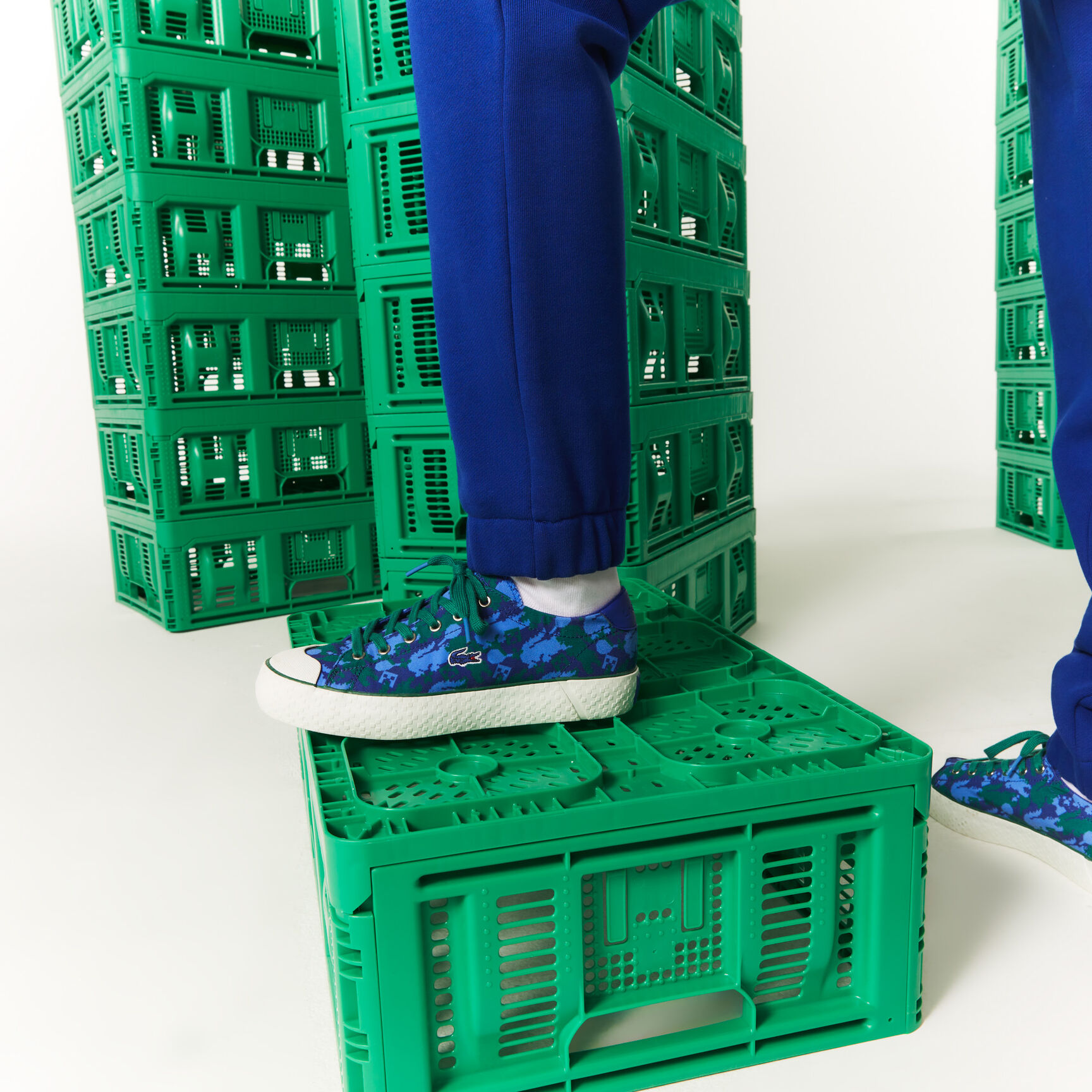 Unisex Lacoste x Minecraft Organic Cotton Fleece Joggers Unisex Lacoste x Minecraft Organic Cotton Fleece Joggers