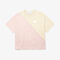 تي شيرت قطن للنساء ثنائي اللون قصة فضفاضة مجموعة Lacoste LIVE لاكوست تي شيرت قطن للنساء ثنائي اللون قصة فضفاضة مجموعة lacoste live